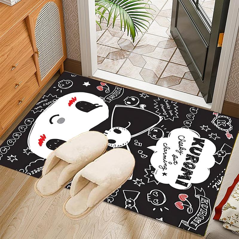 1PC Kuro-mi Rug for Livingroom,Bedroom, Palyroom, Chair Rug, Area rug, Game Carpet, Large Size Rug Fan Christmas gift