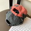 Retro Washed Cotton Docker Cap Men Solid Color Patchwork Brimless Hat Streetwear Hip Hop Adjustable Dome Melon Cap
