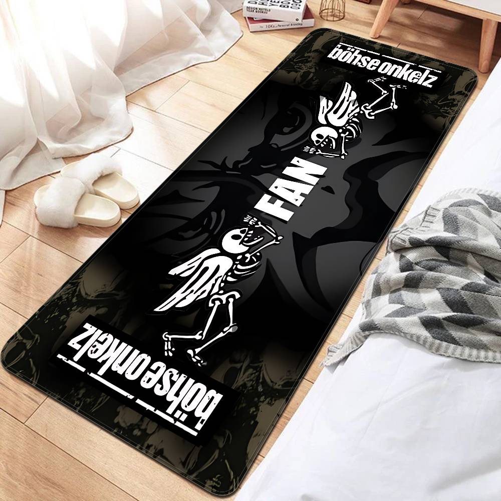

Germany Bohse Onkelz Floor Mat Non-Slip Laundry Room Mat Laundry Decor Balcony Child Living Room Household Carpets 50x80cm