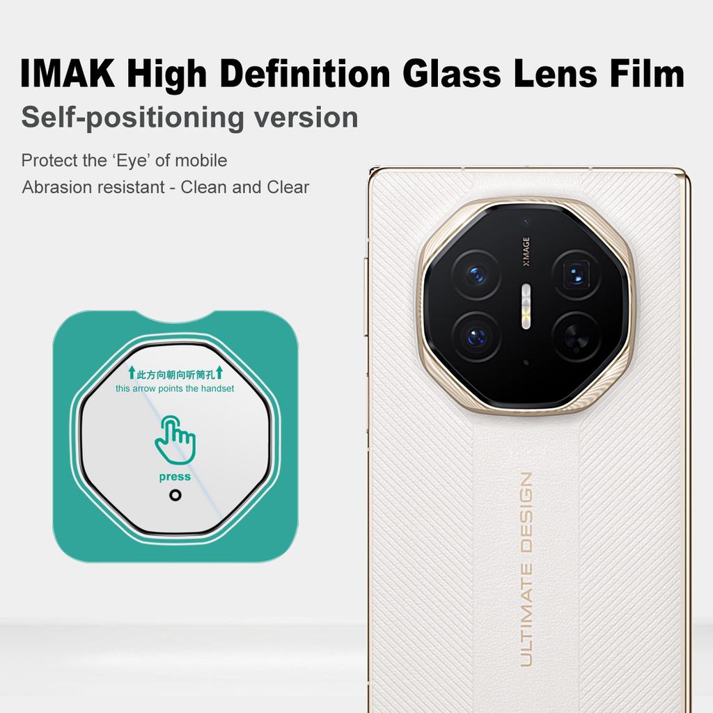 For Huawei Mate XTs Glass IMAK High Definition Glass Lens Film Self-positioning Version