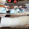 60x180cm Long Dakimakura Hugging Body Pillow Inner Insert Anime Body Pillow Core White Pillow Interior Cushion Enough Filling