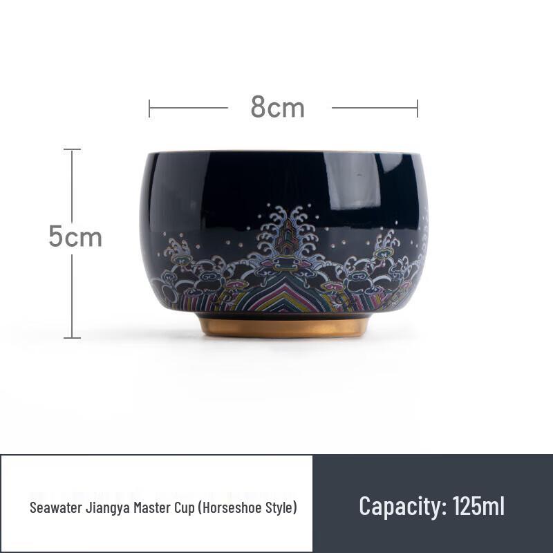 Nanshan Mr. Ocean Cliff Horseshoe Ceramic Master Tea Cup