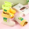 Children's rain shoes boys new outdoor rain shoes boys baby non-slip waterproof cartoon cute rain shoes girls rain boots