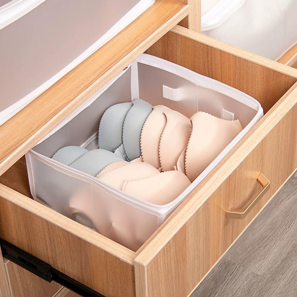PP Waterproof Foldable Transparent Storage Box for Clothes & Toys