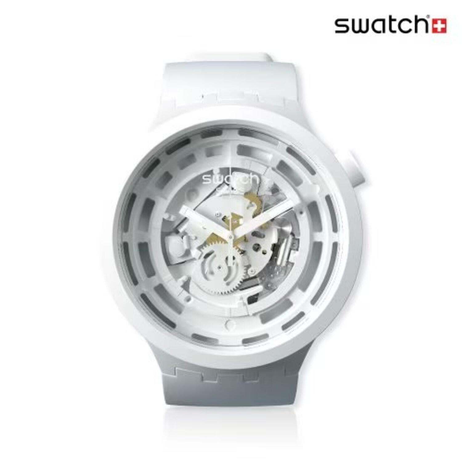 [Swatch] Big Bold Bioceramic SB03W100