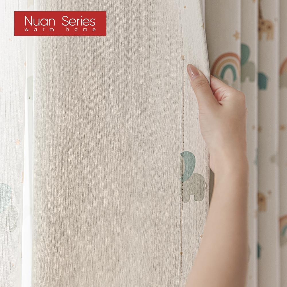 1 BUC Curtain Blackout Seria Nuan 90% Model Curcubeu Curtain Imprimat cu Desene Animate pentru Copii pentru Dormitor Cameră de Zi Fereastră pentru Decor Acasă