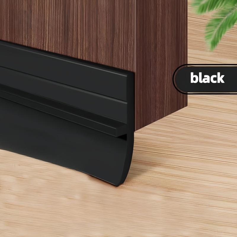 Silicone Door Bottom Seal Strip Soundproof Waterproof Draft Proof Easy Install for Bathroom Room Doors Sound Proof Wall Panels
