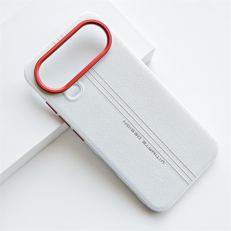 Lehké luxusní kožené pouzdro pro Honor Magic 8 Pro Air Case Silikonový tvrdý zadní kryt Stylová skořápka Nárazuvzdorný nárazník