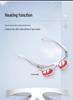 Portable Wireless Eye Massager with Hot Compress & Red Light Therapy for Dark Circles