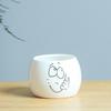 Japanese-Style Cute Mini Succulent Plant Ceramic Small Flower Pot, Simple And Creative Expression Flower Pot, New Succulent Flower Pot