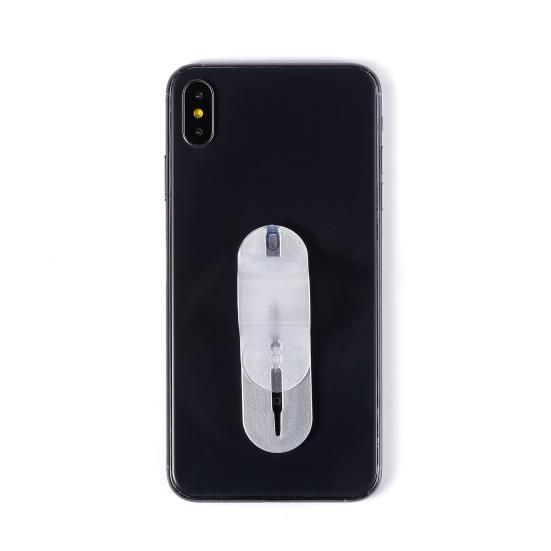 Universal Multiband U Phone Grip Stand Shape Mobile Finger Ring Holder with Back