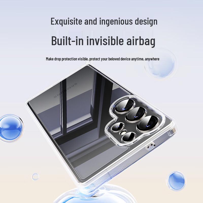 Pisen Samsung S25 Ultra Clear Protective Phone Case