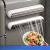 Plastic Wrap Cutter Magnetic Suction Food Grade Household Kitchen Disposable Plastic Wrap Cutting Box Refrigerator