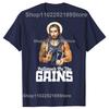 Hallowed Be Thy Gains Funny Muscle Jesus Weight Lifting Workout Humor T Shirts Streetwear Short Sleeve Birthday Gift Tshirt Men