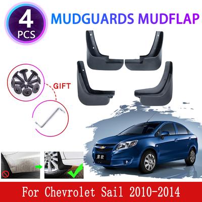 Για Chevrolet Sail 2010 2011 2012 2013 2014 Λασπωτήρες Λασπωτήρες Φτερωτά Φτερά Λασπωτήρας Καλύμματα Προστατευτικά Νερού Τροχού Μέρη
