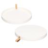 Waterproof ABS Vanity Tray Simple Jewelry Plate Serving Trays Jewelry Dish  For Cosmetics