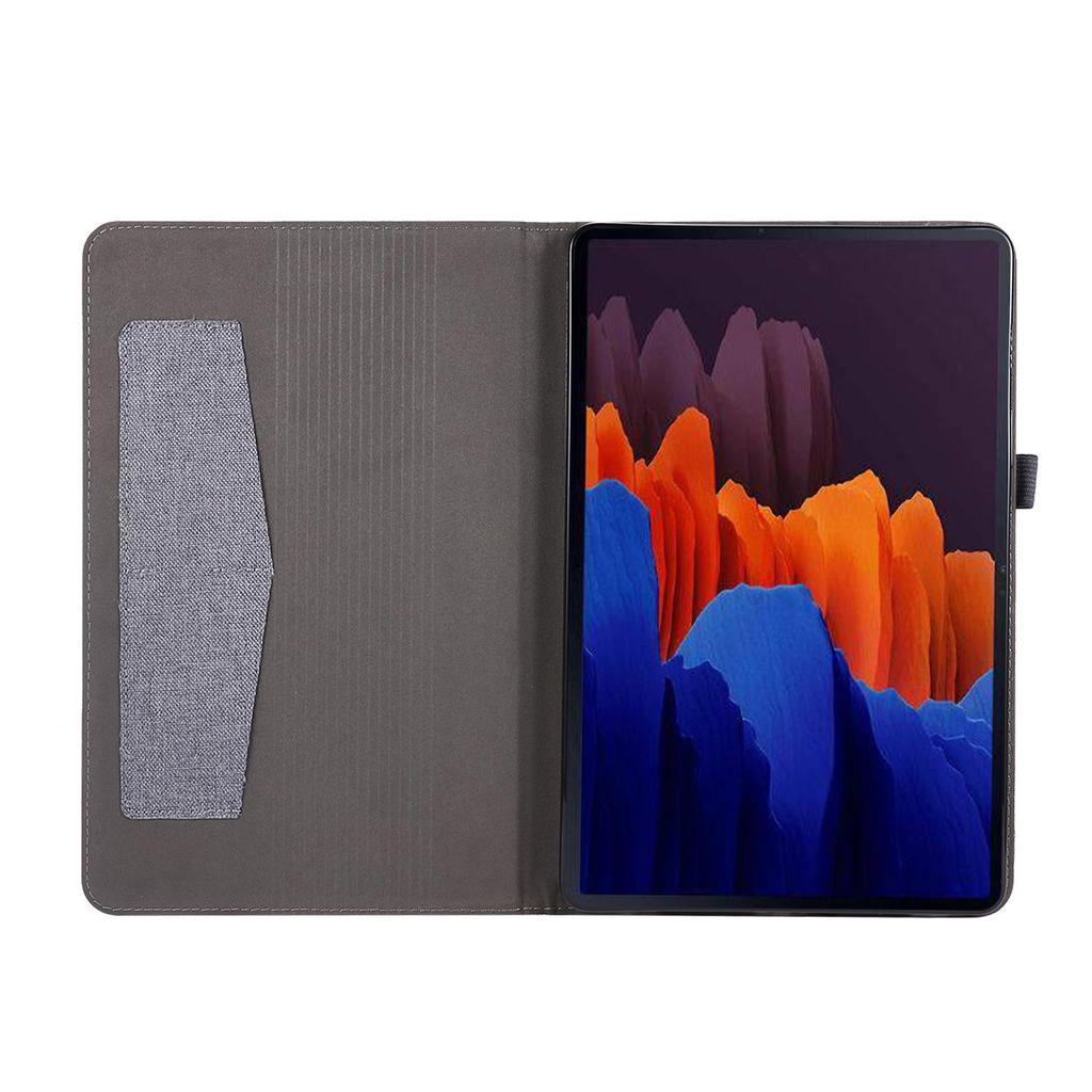 Denim Texture TPU Case with Card Slot for Samsung Tab S7/A7/S9/T/S8