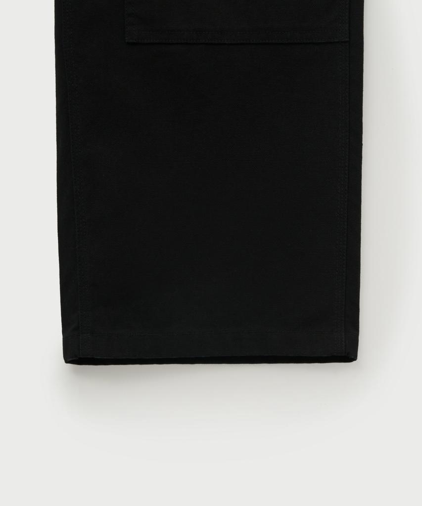 Seteo Double Knee Carpenter Pants Black