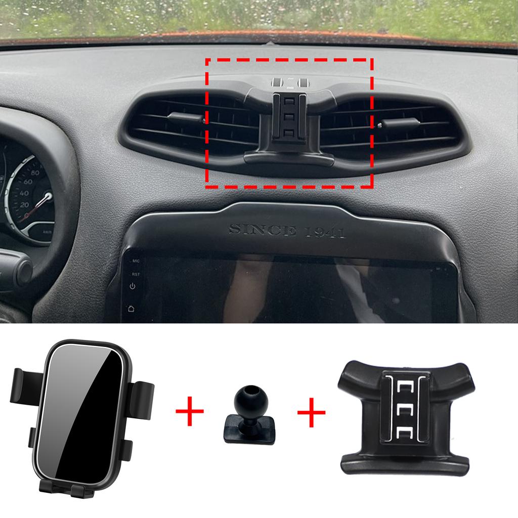 Auto-Handyhalter für JEEP Renegade 2016~2025 Navigationsständer Autozubehör GPS-Halterung