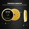 SPTA 5 Inch 125mm Body Repair Polishing Pad Set - 6 Pcs Buffing Pads with Sponge, Wool and Micro-Fiber for Car Detailing
