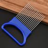 4-Piece Manual Vegetable Chopper Set Onion Cutter Handheld Stainless Steel Multicolor Kitchen Gadget