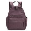 Stylish Minimalist Women's Backpack Durable Nylon Casual Backpack Unisex Large Capacity Commuter Backpack Lightweight Travel Bac