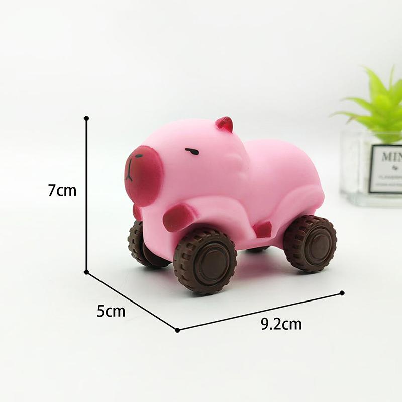 

Декомпрессионная растягивающаяся машина Capybara, уникальная четырехколесная растягивающаяся и игровая трансформация, игрушечные машинки, детские подарки розовый