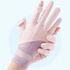 Summer Ice Silk Sunscreen Gloves Women Touch Screen Gloves Anti-UV Breathable Non Slip Riding Driving Gloves