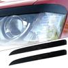2Pcs Auto Headlight Eyebrow Eyelid Cover Trim  For Holden VE Commodore SS SSV SV6 S Gloss Black ABS Car Front Headlight Frame