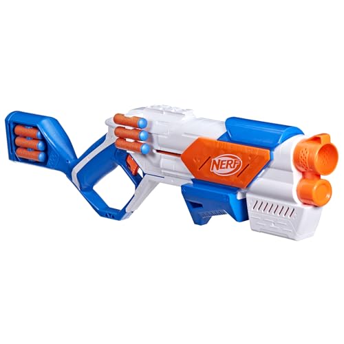 Nerf N Series Strikeback Blaster, includes 18 N1 darts and a built-in 6-dart clip, perfect for indoor and outdoor play. Ages 8+. Authentic (G0218)