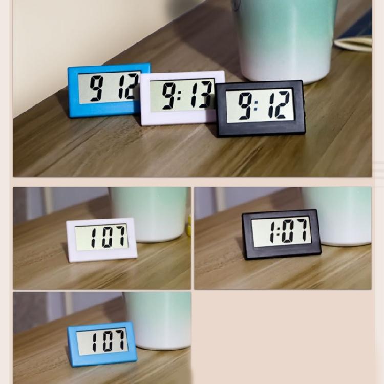 Small Digital Clock With Clear LED Display Quiet Mechanism Electronic Table Alarm Clock For Elderly Kids Home Travel Use