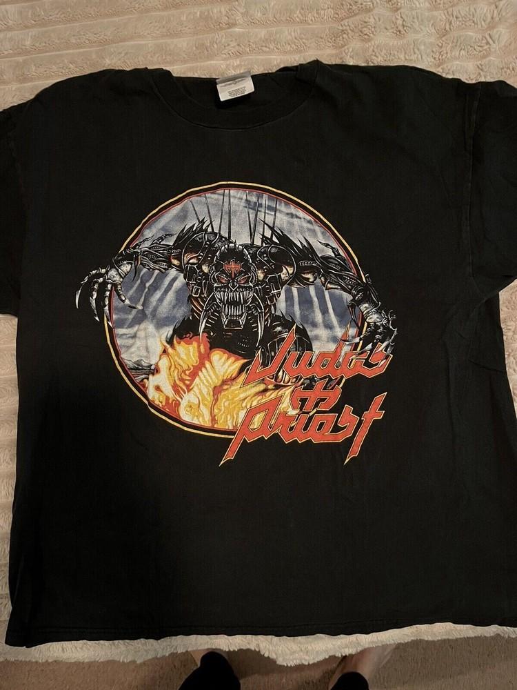 Vintage tričko Judas Priest Jugulator Bavlna Všechny velikosti US967 Unisex tričko