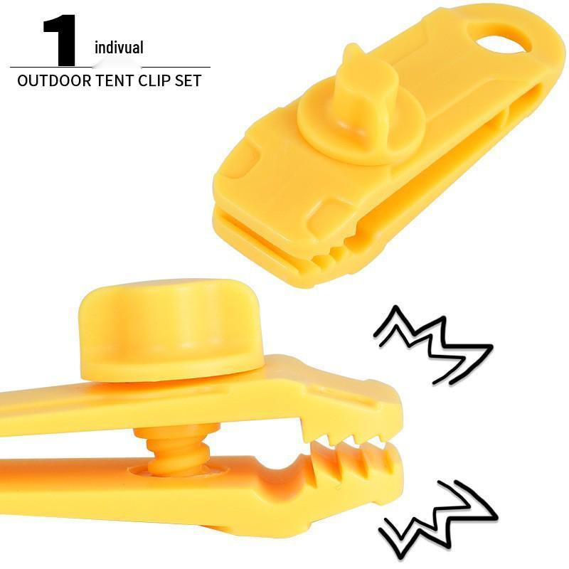 Multi-Functional Windproof Tent & Tarp Clip