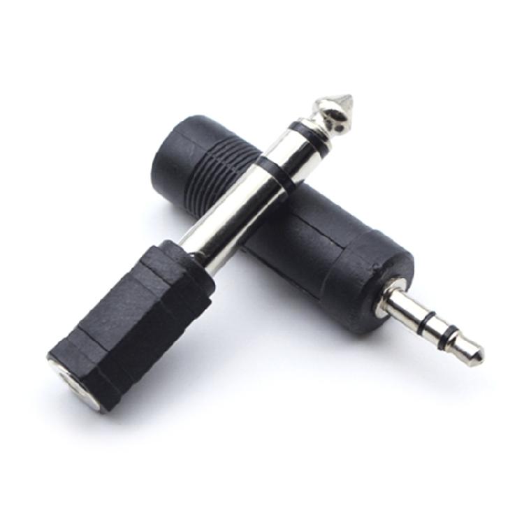 1/4inch Female to 1/8inch Male or 1/8in Male to 1/4in Female Stereo Adapter Sound Jacks Plug for Guitar Digital Piano