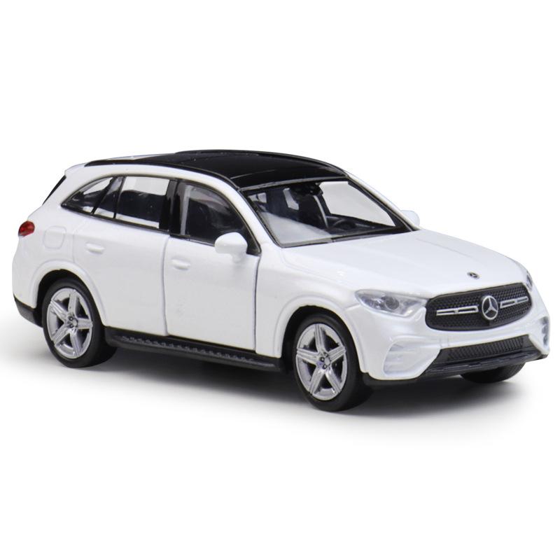 

WELLY 1/36 Mercedes-Benz GLC SUV Металлическая модель автомобиля Симуляция Литье под давлением Металл Внедорожники Модель автомобиля Коллекция Детские игрушки Подарок белый