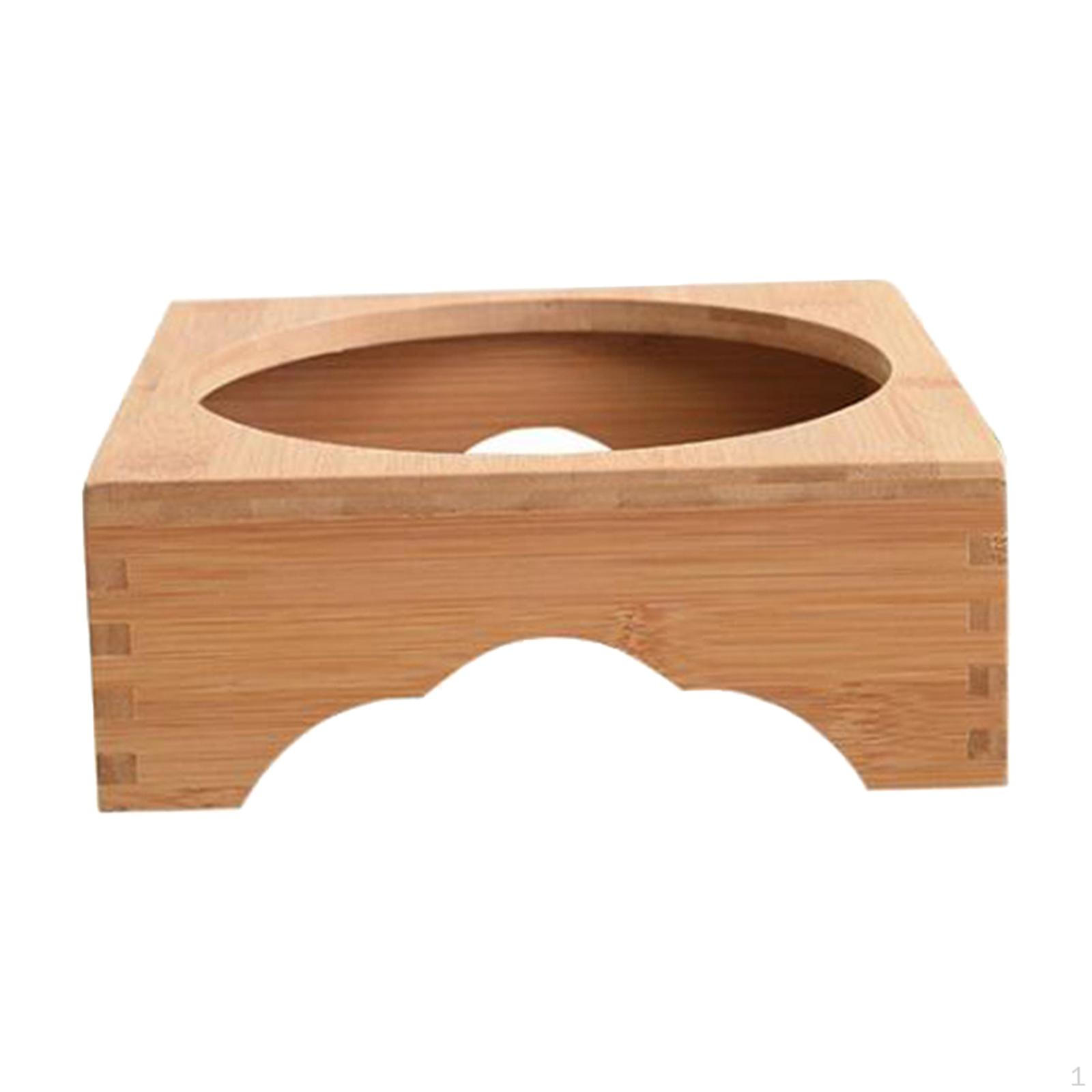 

Wooden Table Stone Mat Tray, Anti Cushions Trivet for Pot Dishes Kitchen 19cm