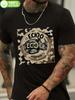 Чорна камуфляжна футболка Ecko Unltd з логотипом - Regular Fit
