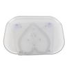 Lazy Susan Turntable Organizer for Refrigerator Clear Rotating Rectangular Storage Tray for Cabinet, Table, Pantry,
