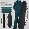 SBR Snowboard Double Shoulder All-round Storage Bag Neoprene Skiing Dumpling Leather Board Bundboard Blade Anti-scratch and Anti-rust Protective Cover