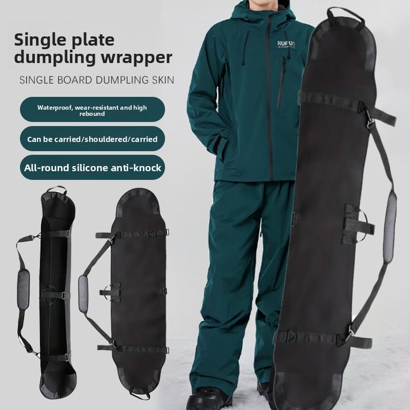SBR Geantă de Umăr Dublă pentru Snowboard All-round Depozitare Neopren Schi Gogoașă Piele Placă Bundboard Lamă Husă Protectoare Anti-zgârieturi și Anti-rugină
