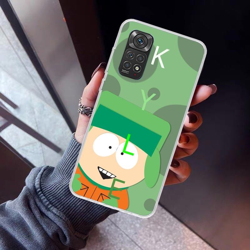 

Cartoon S-South P-Parkes Phone Case For Xiaomi Redmi Note 10 11 12 13 14 15 Pro Plus 11S 12S 14S 11T 11E 10S Soft TPU Back Cover Redmi Note 14 Pro 5G
