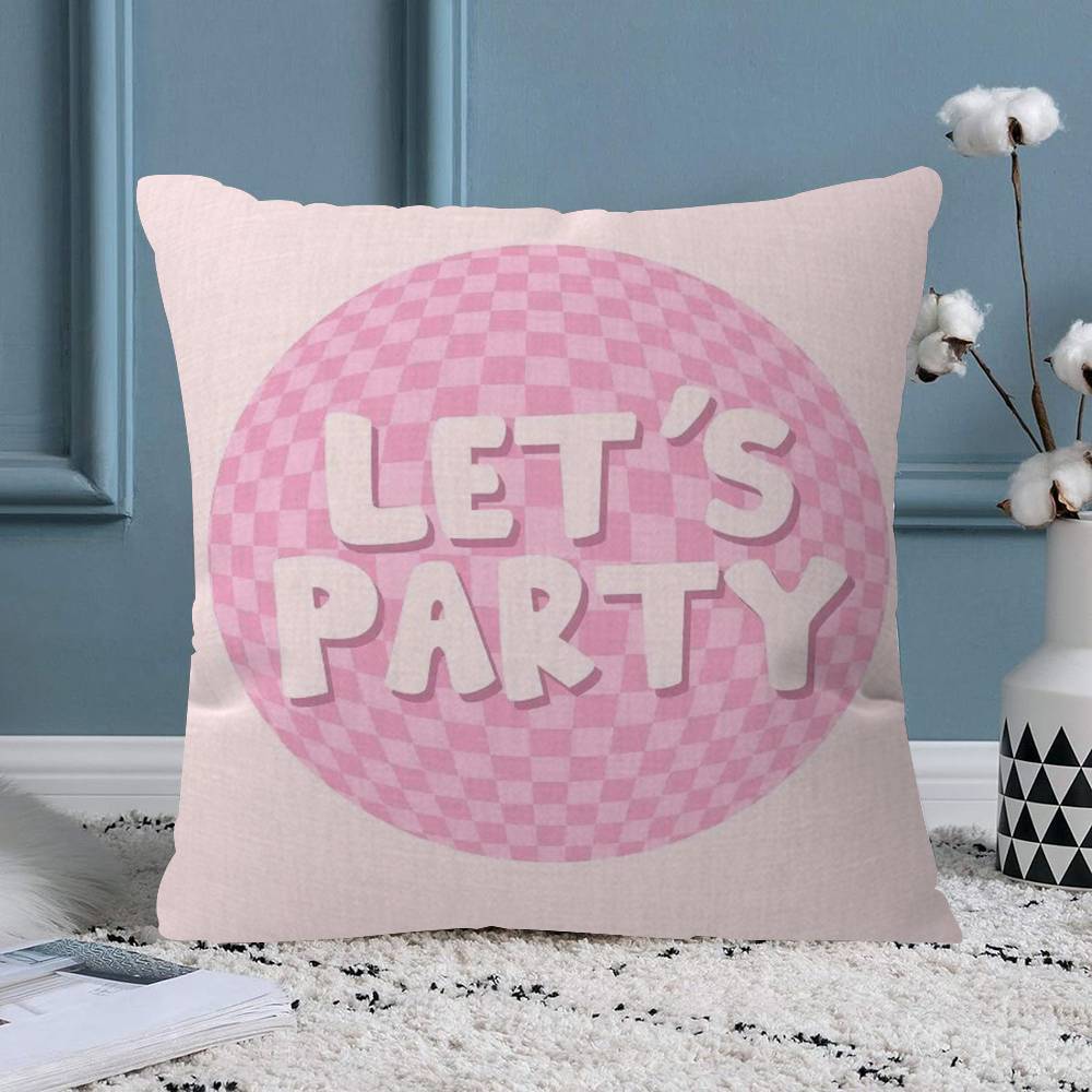 Trendy Pink Cushion Cover Pillowcase Upholstery Sofa Throw Pillow Home Decor Pillowcas