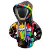 Creative Skull Car Gear Shift Hoodie Cover Punk Style Gear Lever Dust Cover Universal Car Interior Decoration Accessories