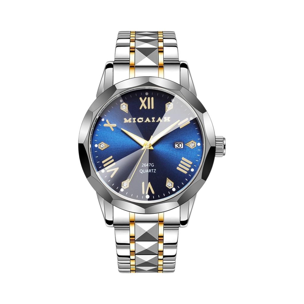 Men's Waterproof Luminous Running Alarm Clock Watch
