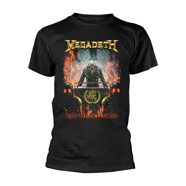 2025 Léto MEGADETH Peace Sells But Who’s Buying Americké Retro Street Volné Pánské a Dámské Tričko s Krátkým Rukávem Streetwear