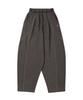 GAKKAI UNIONS One-Pleat Pigment Balloon Pants Brown