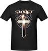 Skillet Band Logo Band Short Sleeve Black Cotton T Shirt Full Size S-5XL Unisex T-Shirt