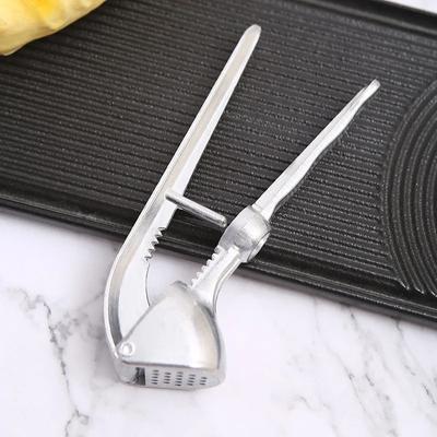 1PCS Stainless Steel Garlic Press Kitchen Accessories Cooking Ginger Mincer Crusher Squeeze Masher Tools