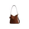 Bleecker 28 Bucket Bag With Metal Hardware Women Shoulder Bag Warm-Brown CCC24-B4WBR