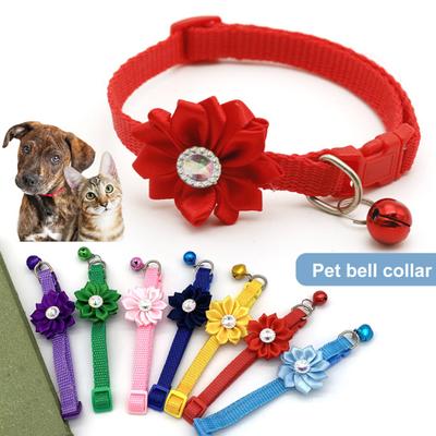 Haustier Kragen Intarsien Strass Dress Up Schöne Haustier Hunde Katze Breakaway Floral Kragen mit